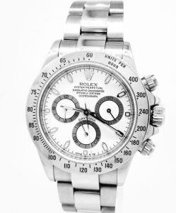 Rolex Daytona Cosmograph Stainless Steel White Dial 116520