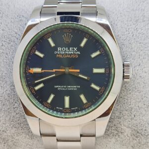 Rolex Milgauss 40mm Blue Dial Stainless Steel Oyster Perpetual 116400GV