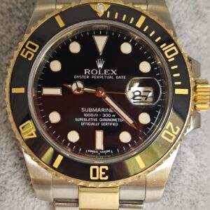 Rolex Submariner Date 40mm Gold Stainless Steel 116613