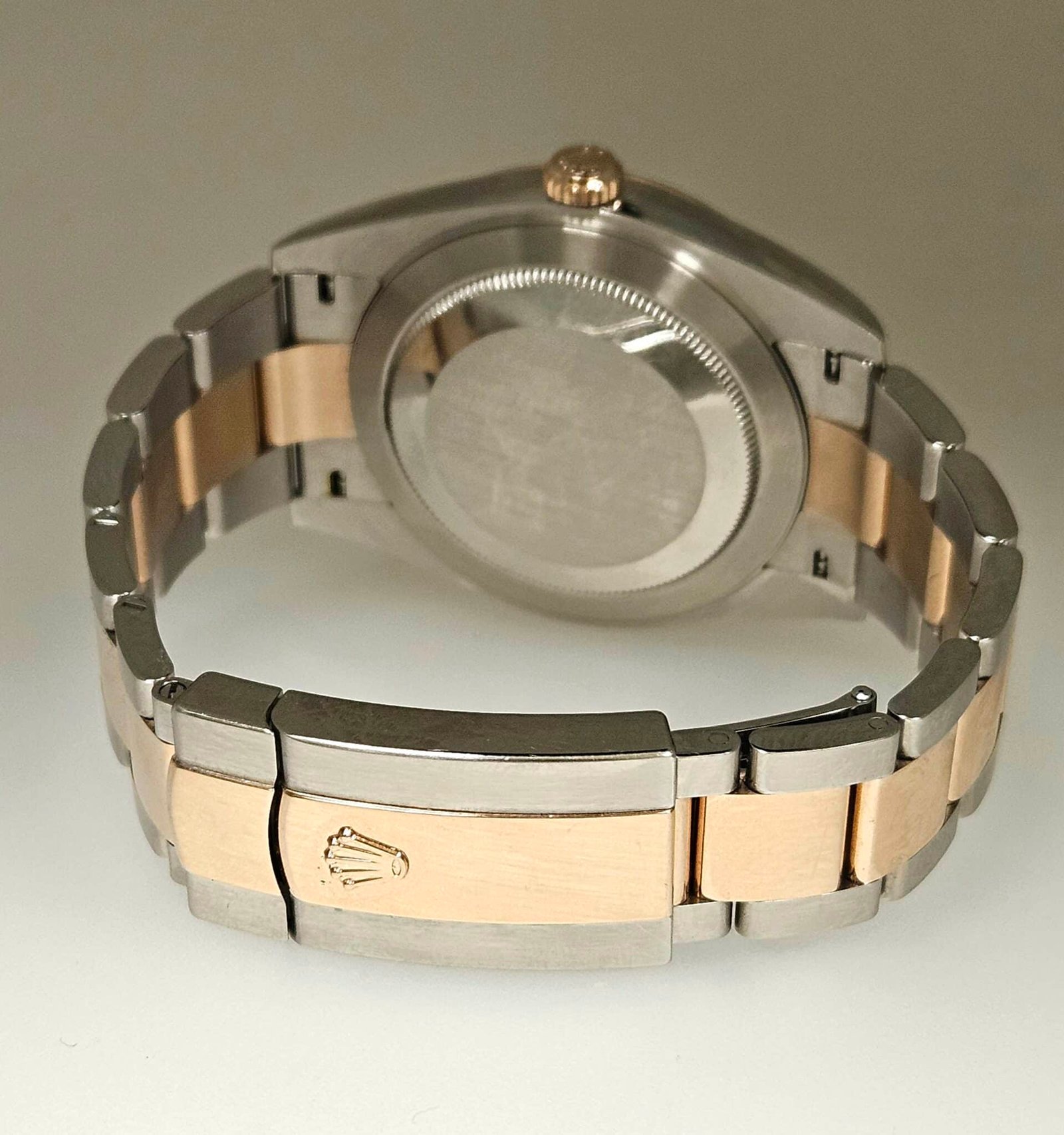 Rolex Date just 41 Wimbledon Oyster Perpetual Rose Gold Grey Dial 126331 - Image 6
