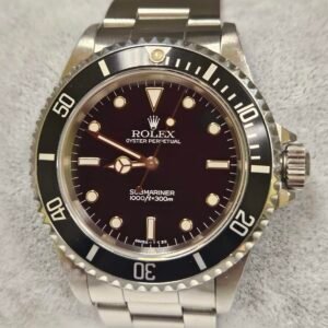 Rolex Submariner No date Stainless Steel Black Dial 14060