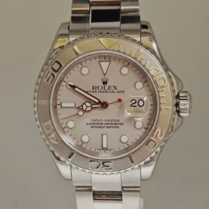 Rolex Yacht-Master 40 Rhodium Grey Dial Platinum Bezel16622