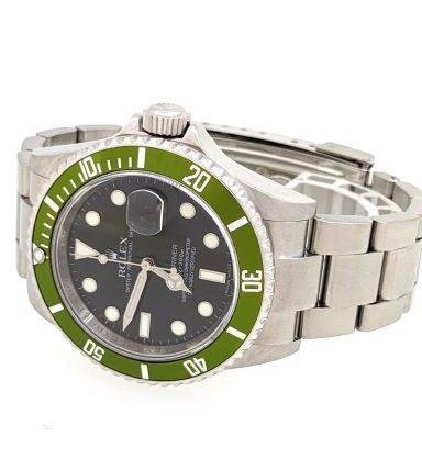 Rolex Collectors Green Submariner Maxi Black Dial 16610T - Image 7