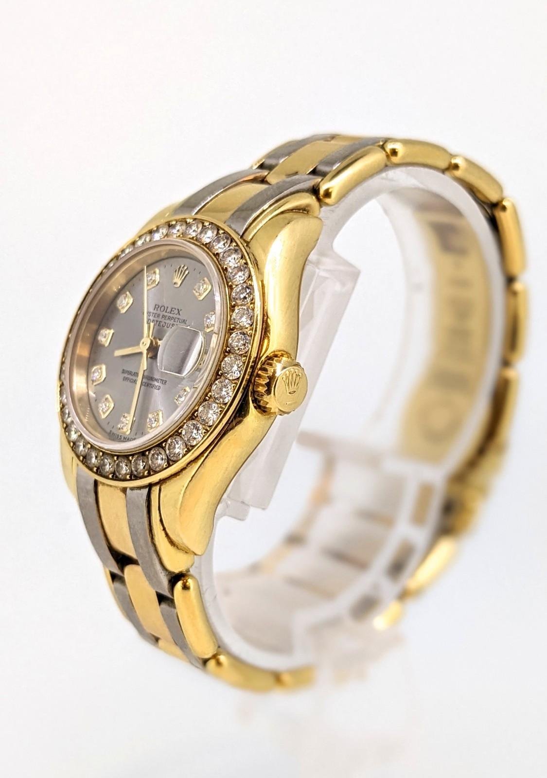 Rolex Ladies Date-Just Pearlmaster - Image 2
