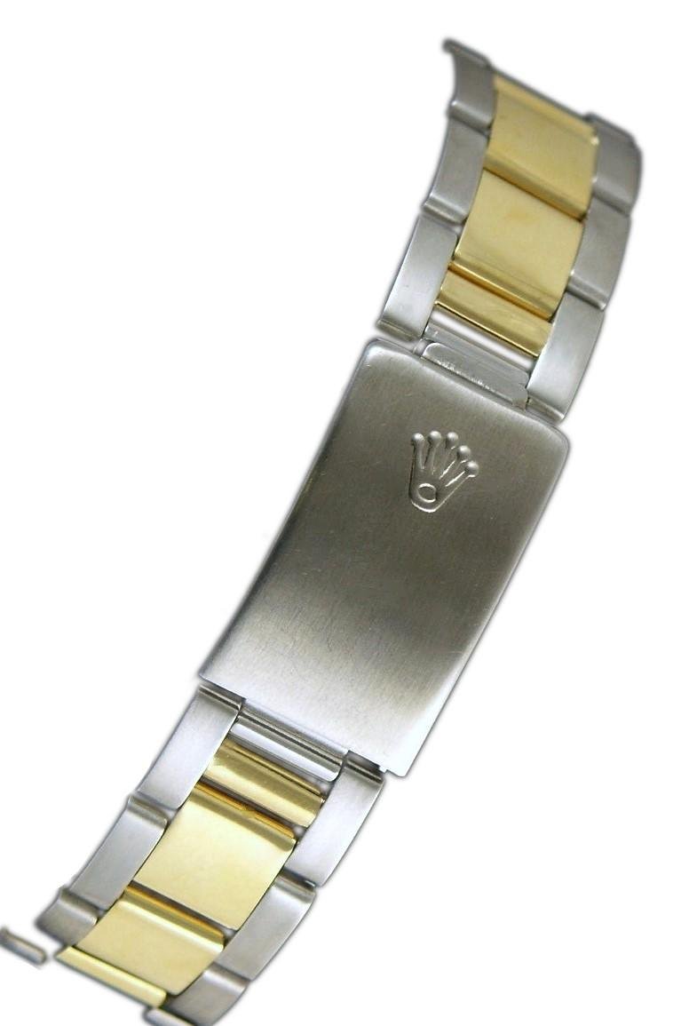 Rolex DateJust Men's 36mm Quick Set Stainless Steel 18K Yellow Gold Custom Mother of Pearl Diamond Dial Fluted Bezel - Image 2