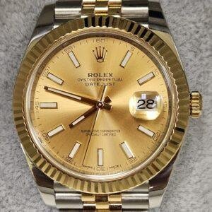 Rolex DateJust 41mm 18K Yellow Gold/Stainless Steel