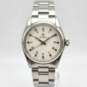 Rolex Oyster Perpetual 31mm White Roman Dial