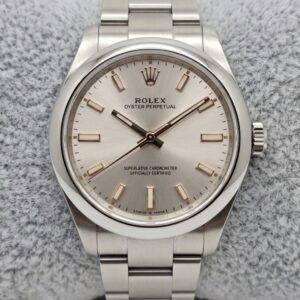 Rolex Oyster Perpetual 31mm Stainless Steel Silver Dial 277200